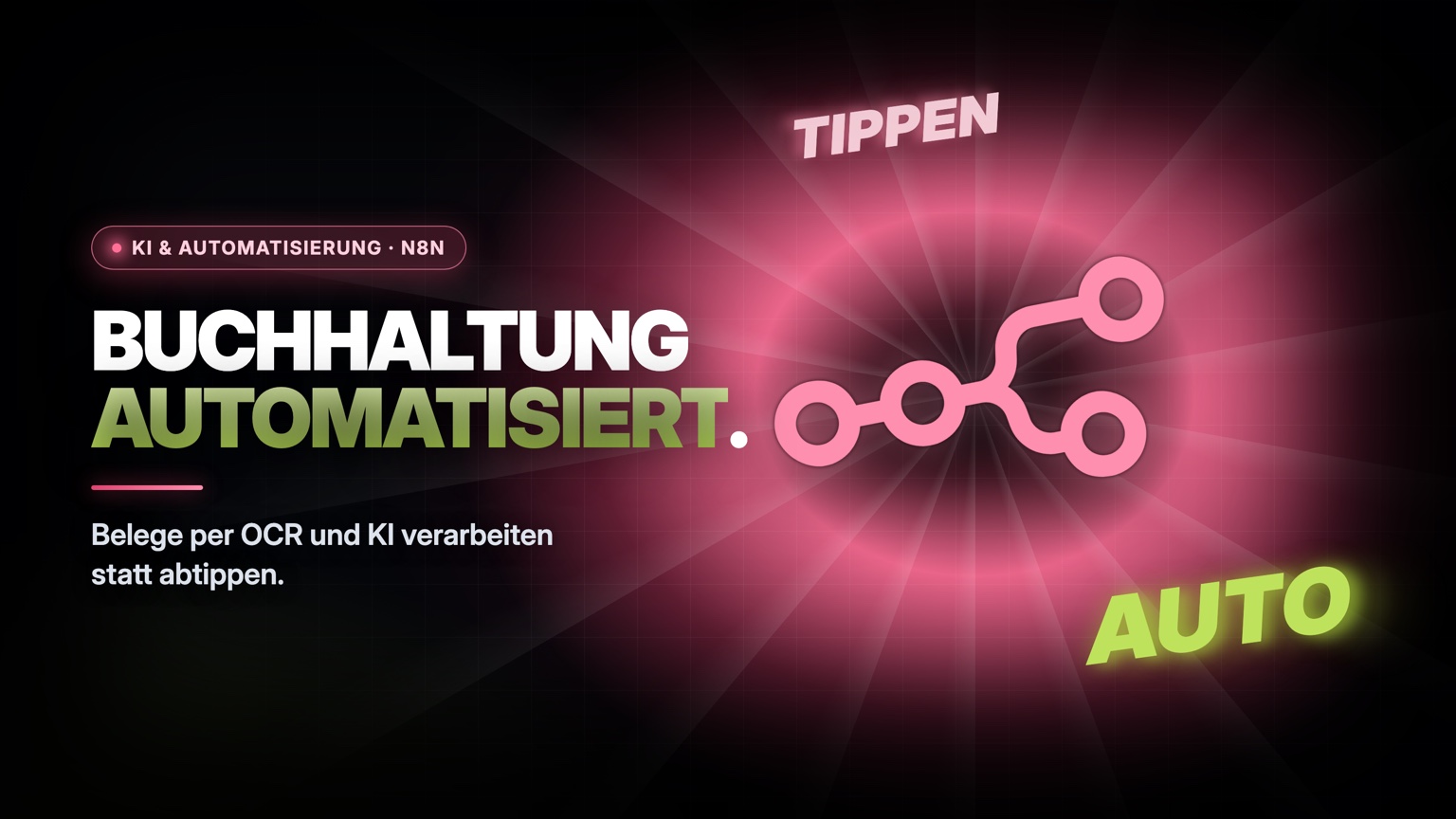 n8n Buchhaltung: Eingangsrechnungen per OCR und KI automatisiert auslesen und verbuchen